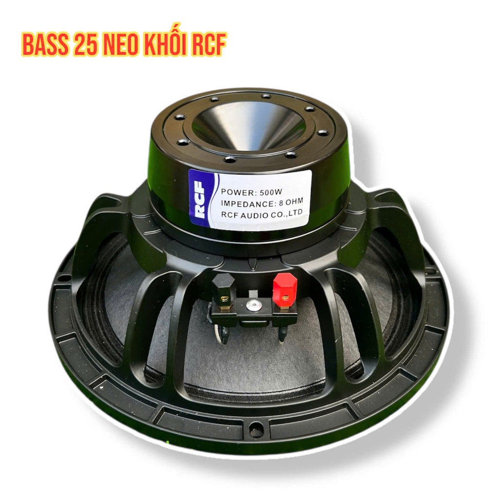 loa bas 25 NEO khối coil 76 RCF hàng nhập khẩu - bass mạnh, karaoke hay - 1 củ
