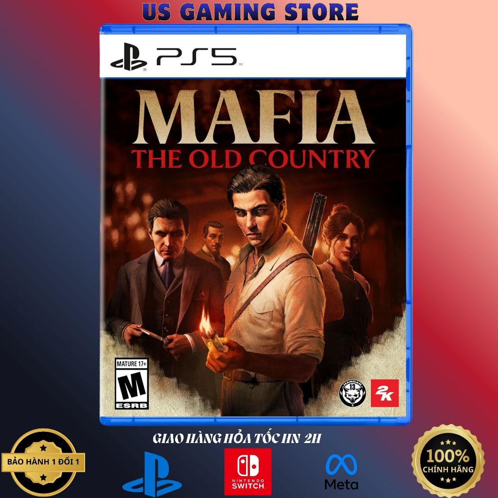 Đĩa Game Mafia The Old Country PS5