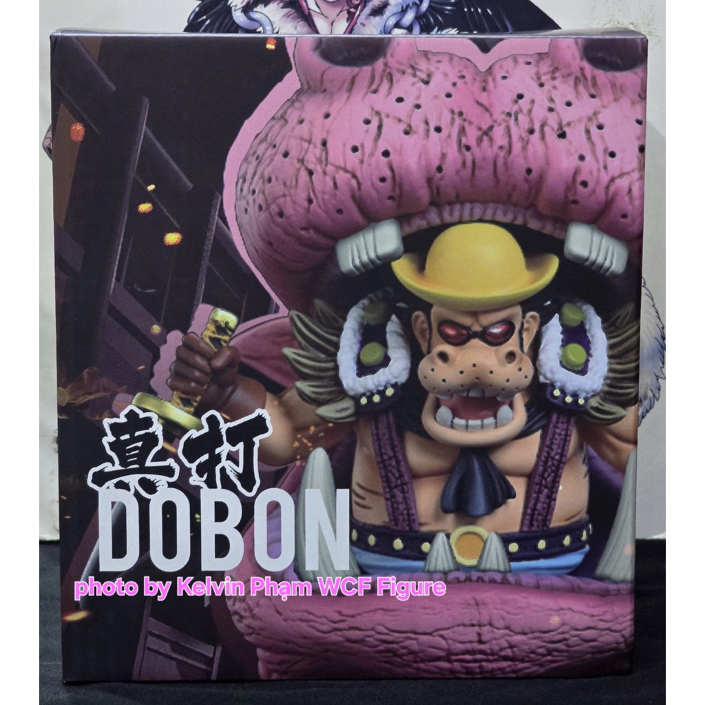 Mô hình Resin WCF chính hãng Yz Studio One Piece Wano Arc Hà Mã Dobon Nhóm Gifters Team Kaido