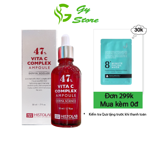 Tinh chất dưỡng Histolab Vita C complex ampoule 47%