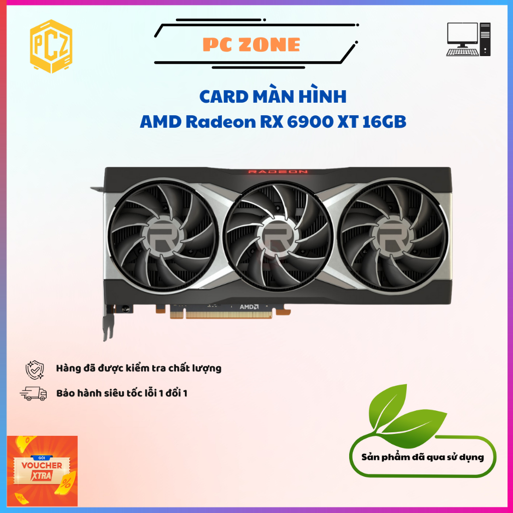 VGA - Card màn hình máy tính Radeon RX 6900XT 16GB DDR6 - 2ND