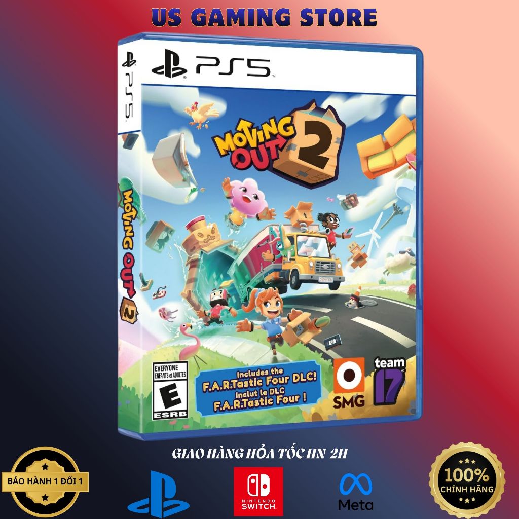 Đĩa Game Moving Out 2 Ps5