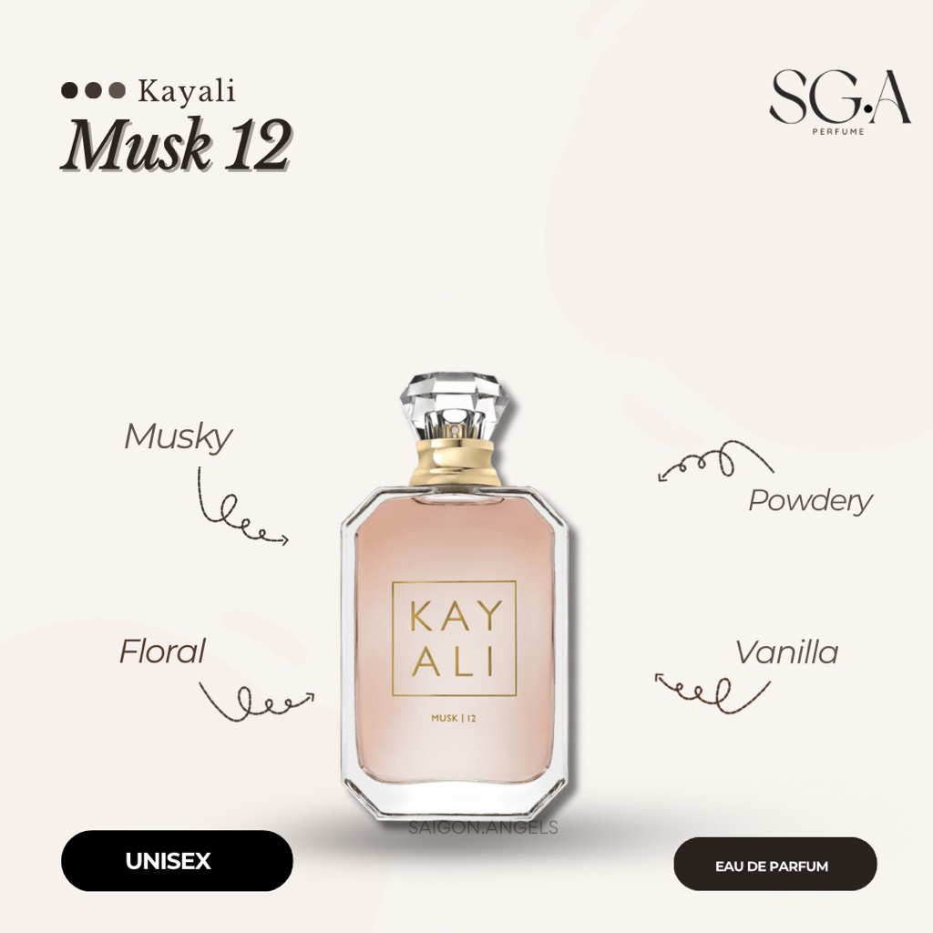 5/10ml • Kayali • Musk 12 Eau de Parfum | Nước hoa Unisex