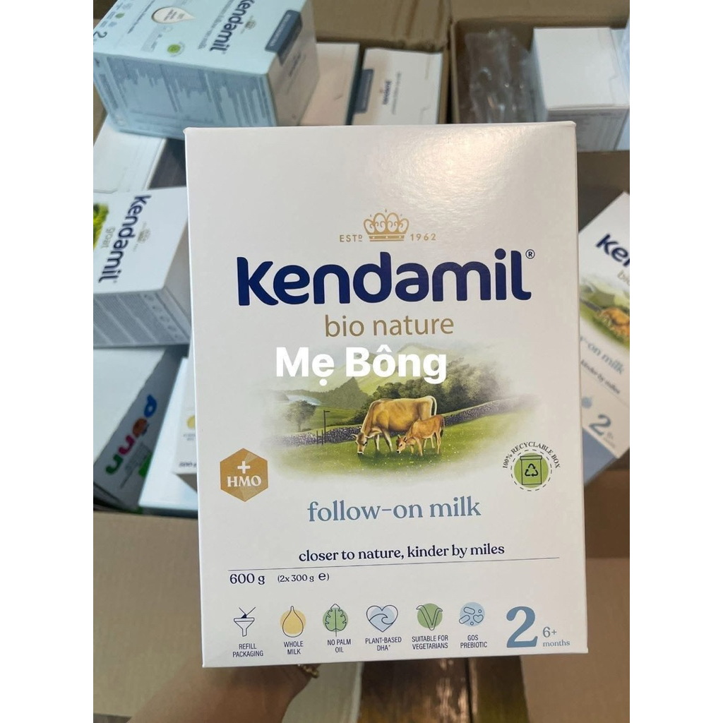 Kendamil Organic bản giấy 600gr