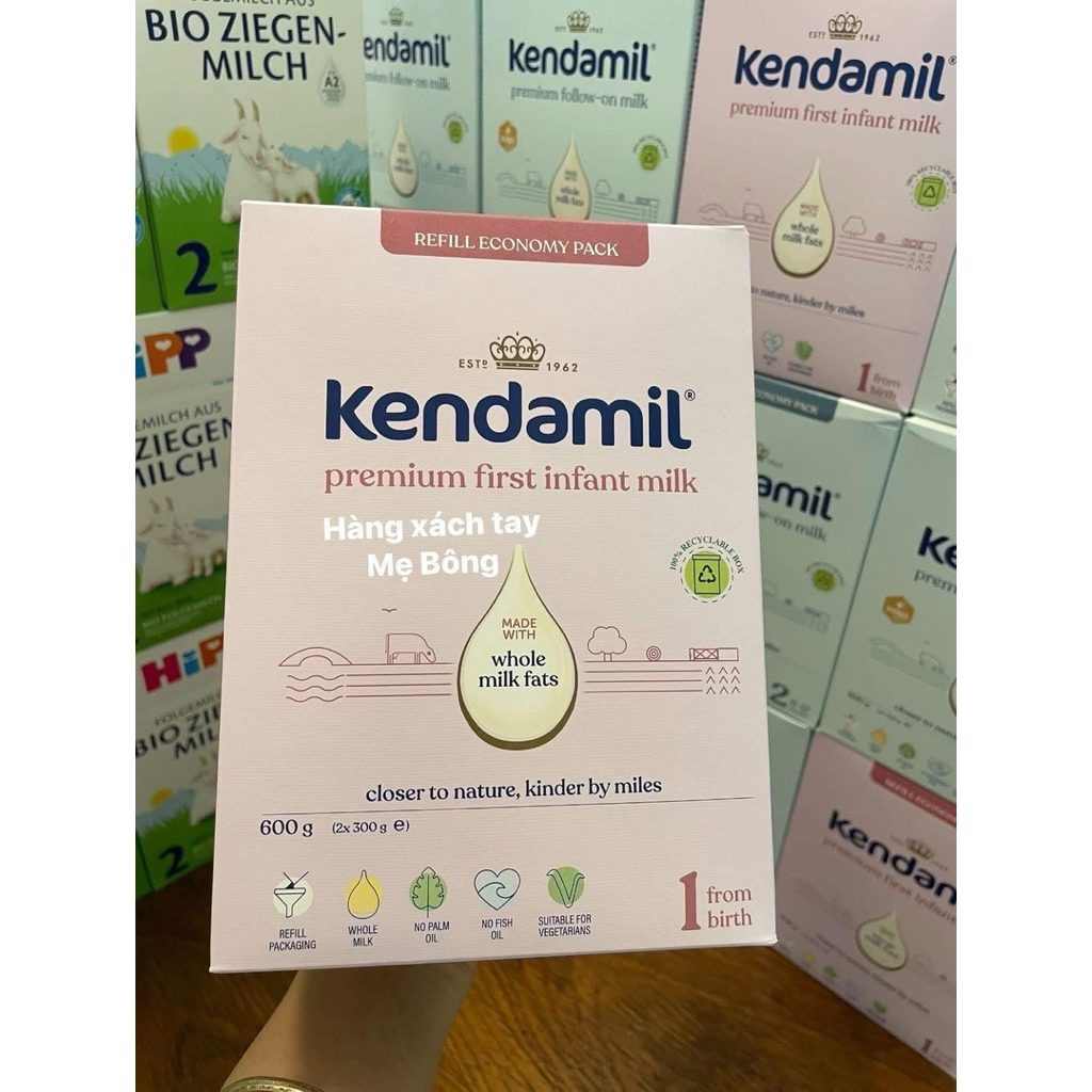 Kendamil classic bản giấy 600gr