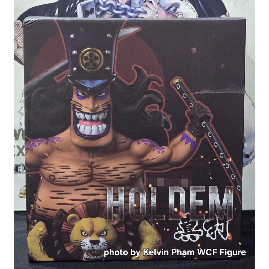 Mô hình Resin WCF chính hãng Yz Studio One Piece Wano Country Holdem Team Kaido