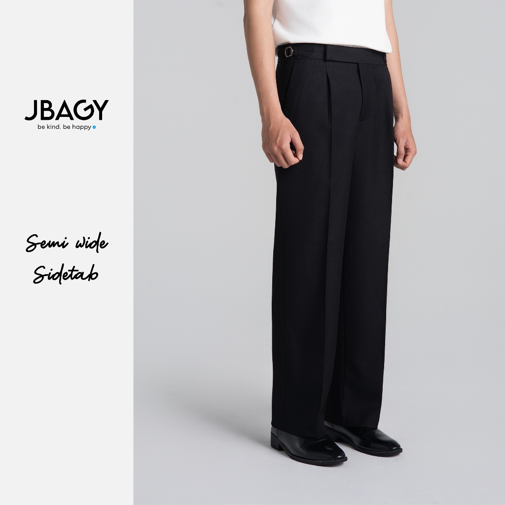 New Arrivals | Quần tây nam sidetab dáng suông đứng cao cấp JBAGY - JA0302
