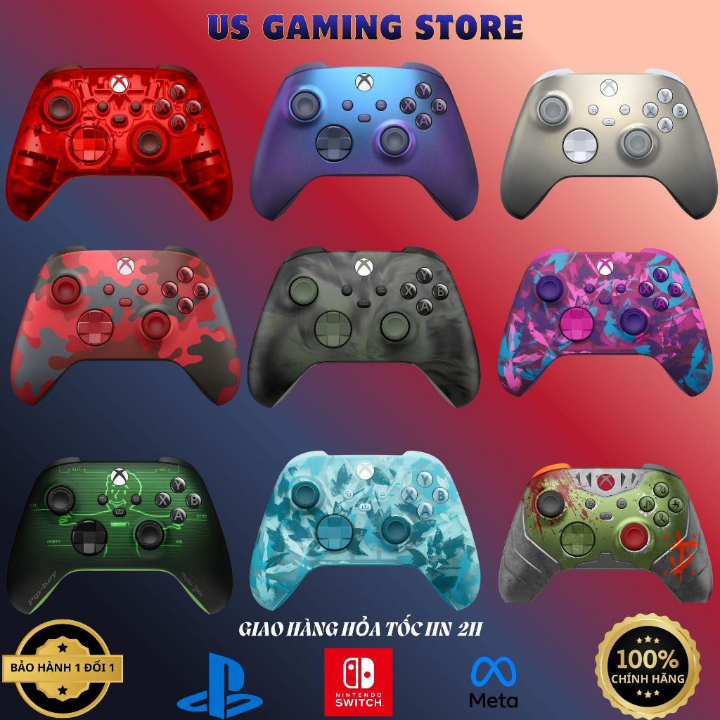 Tay cầm xbox series x, tay cầm chơi game xbox one series x