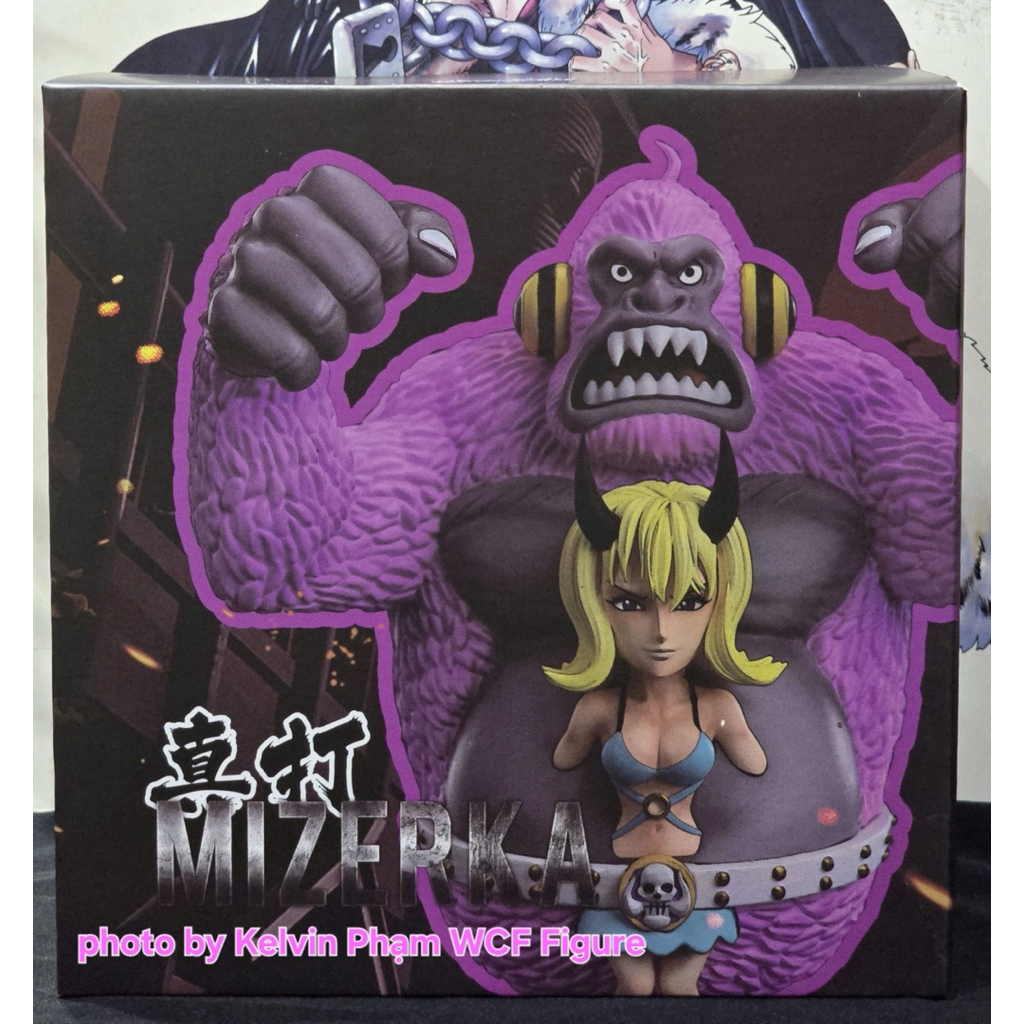 Mô hình Resin WCF chính hãng Yz Studio One Piece Wano Country Mizerka Tinh Tinh nhóm Numbers Team Ka