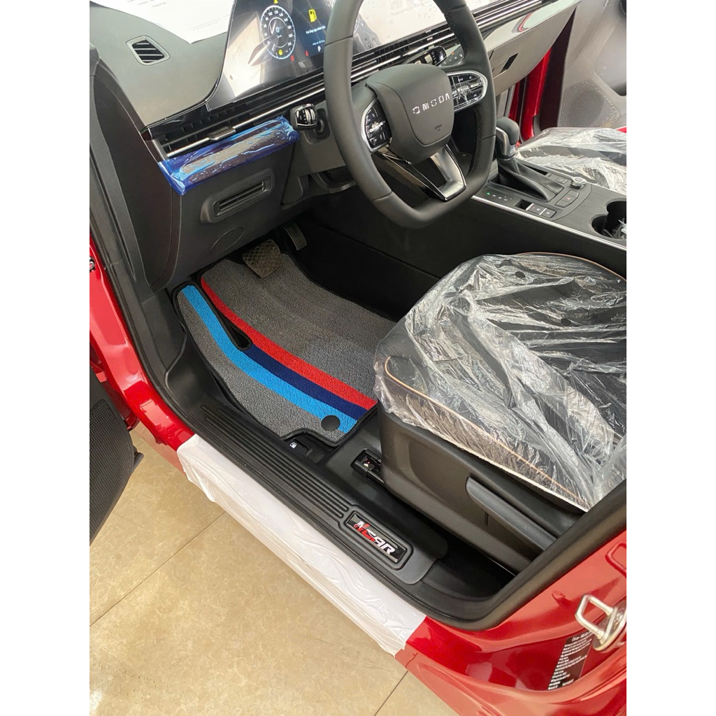 Thảm lót sàn xe OMODA C5 đúc khuôn 3D nhựa TPE TRÀN VIỀN BẬC CỬA chính hãng NCAR