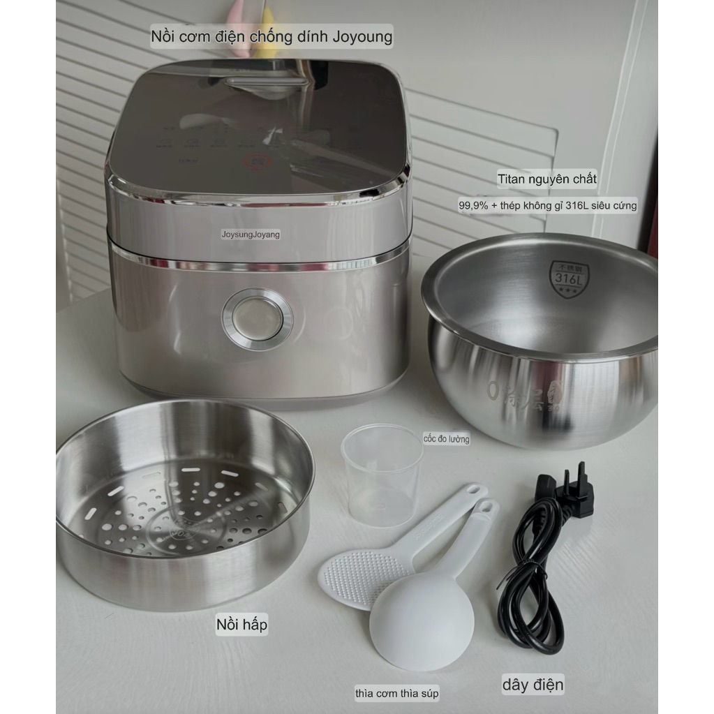 Nồi cơm cao tần Joyoung 40N1S,40N1U cao cấp chính hãng