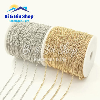2 Mét Dây Xích Mắc Vặn Thừng Làm Trâm Cài Cổ Trang, Làm Trang Sức Handmade