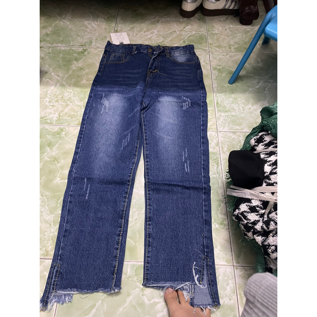 Quần bò nữ size xl new tag F9
