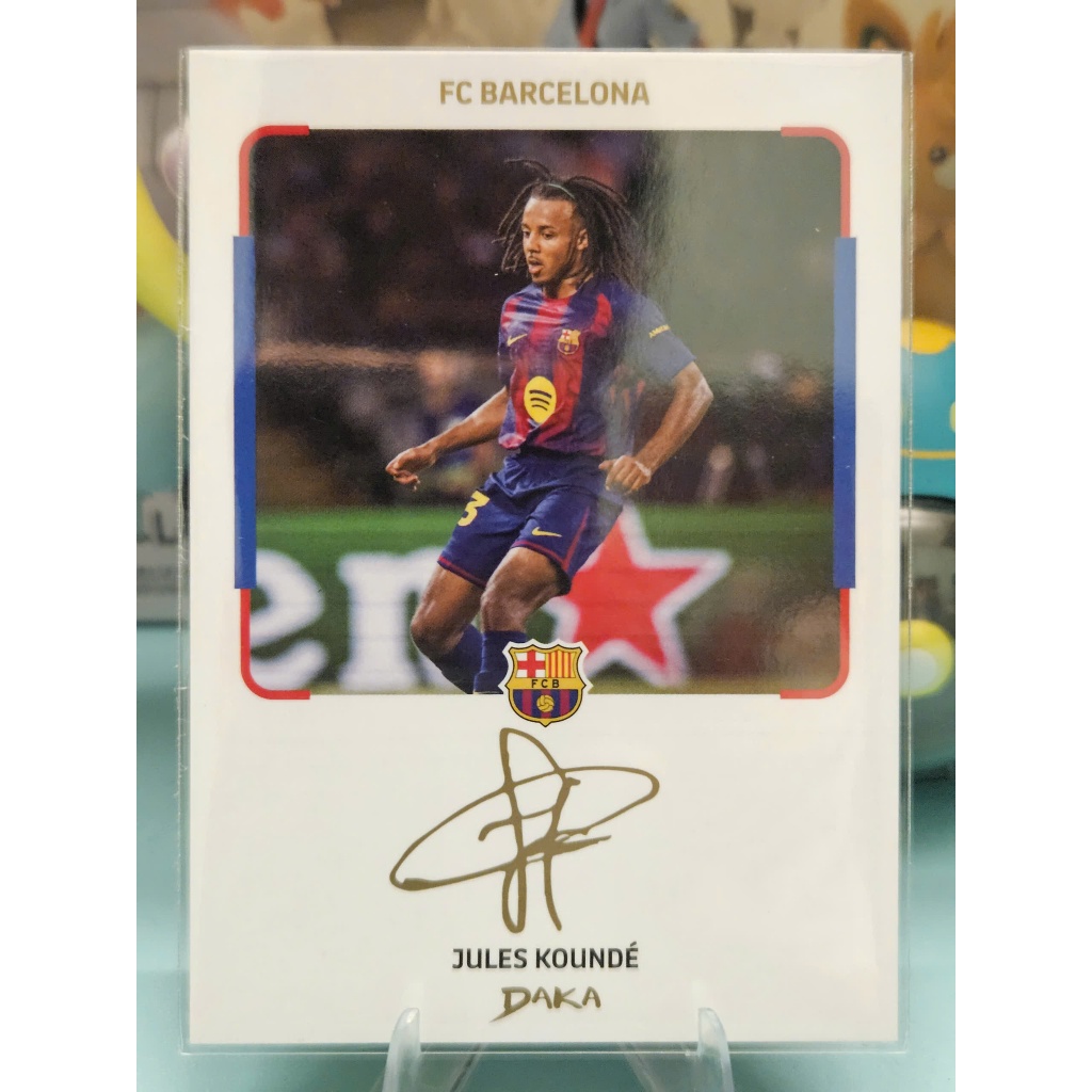 [MỚI] Thẻ INSTANT CHEKI Jules Kounde Top Audience DAKA 2025/2026 (FC Barcelona) (25/26) (Bóng Đá)