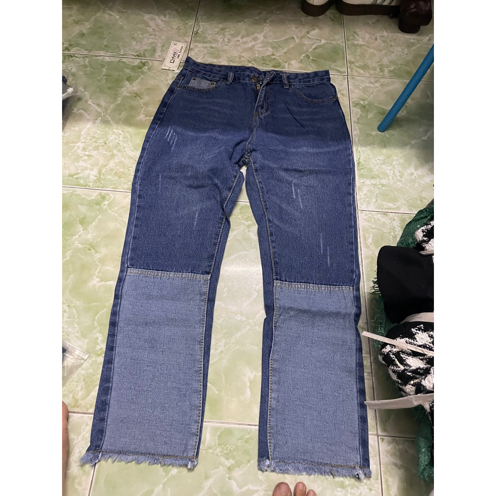 Quần bò nữ new tag size 26->30 F9