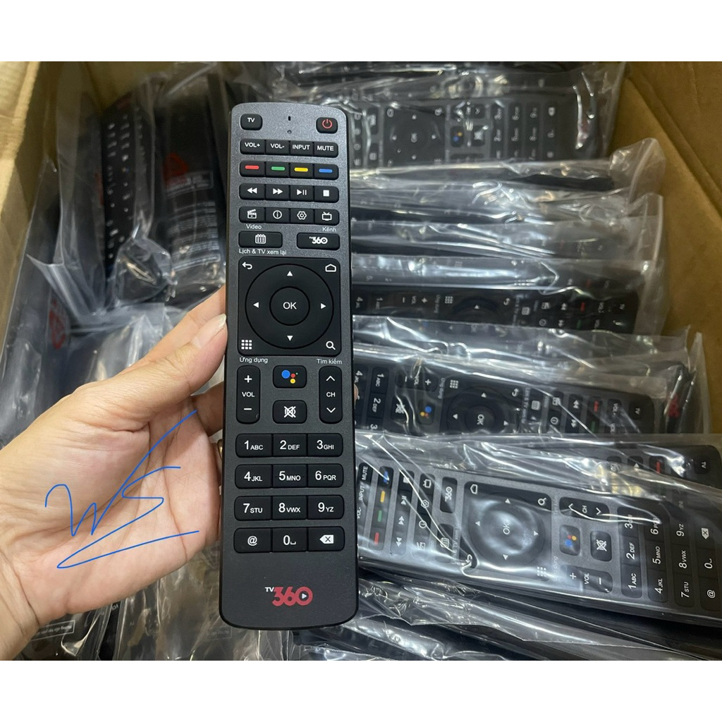 Điều Khiển Viettel TV360 Có Giọng Nói Chính Hãng-Remote Đầu Thu Viettel TV360