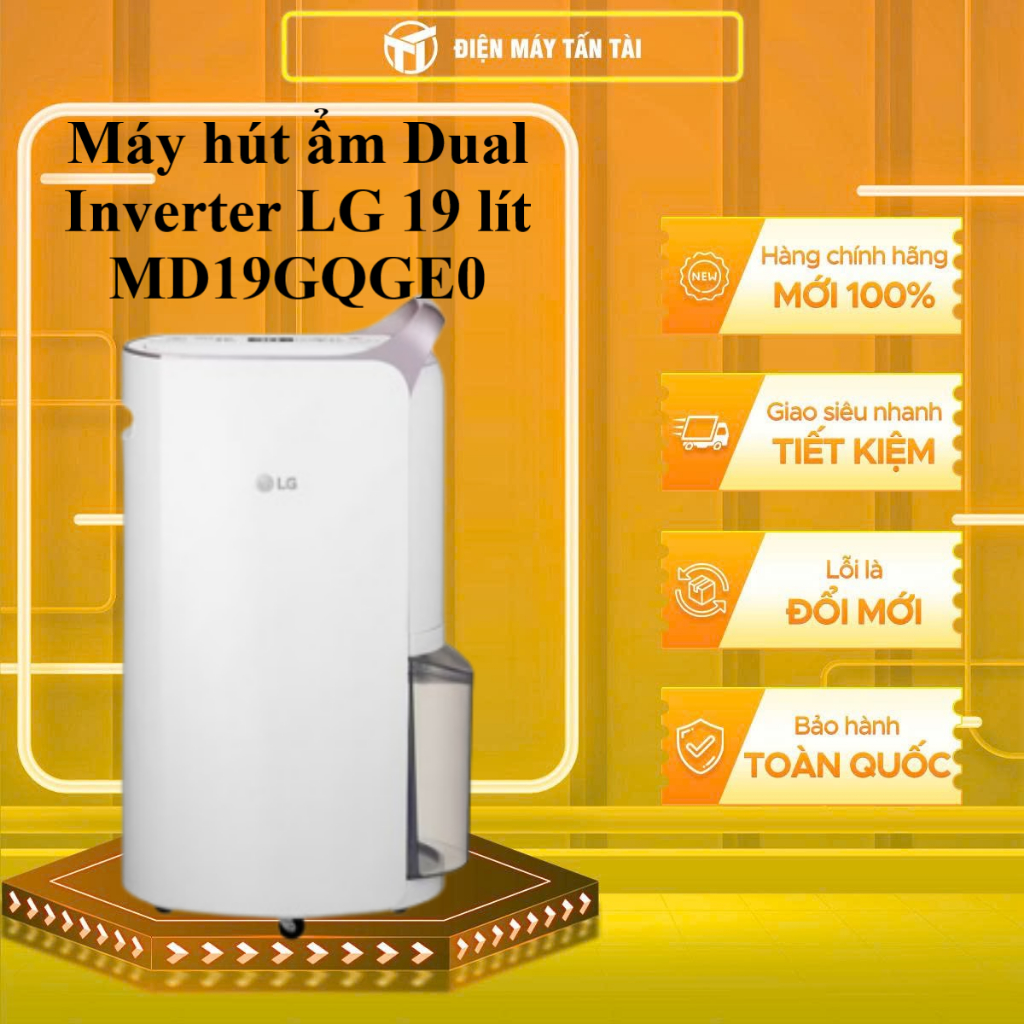 MD19GQGE0.ABAE - Máy hút ẩm Dual Inverter LG 19 lít MD19GQGE0 - GIAO TOÀN QUỐC