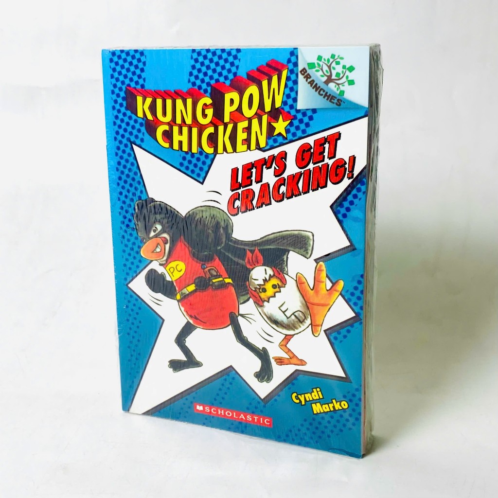 Sách - Kung Pow Chicken – Bộ 4 cuốn truyện tranh tiếng Anh hài hước cho bé