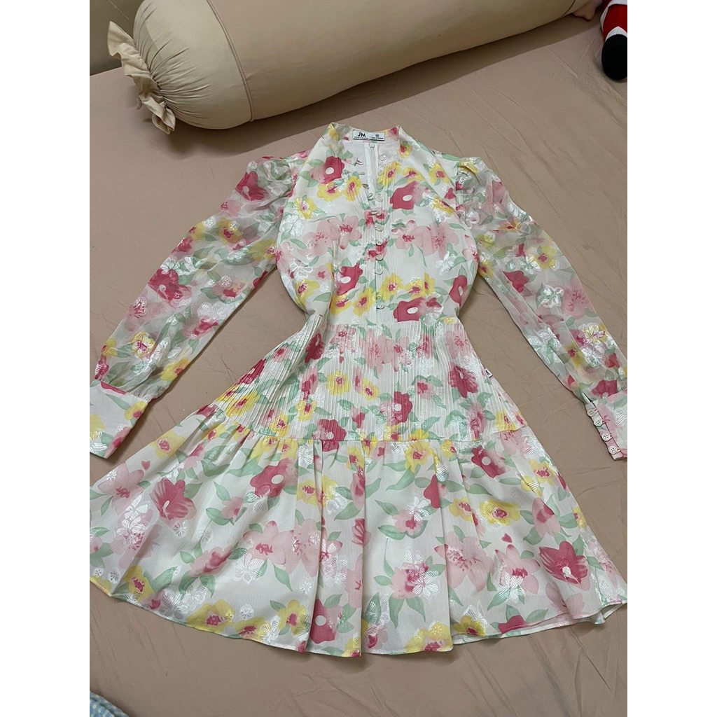 Pass đầm hoa JM Dress size M