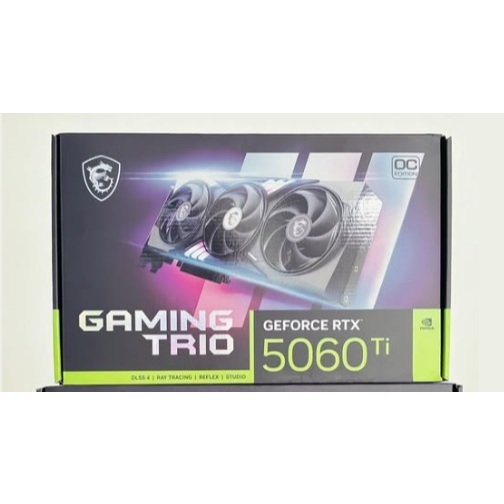 VGA RTX 5060 TI MSI GAMING TRIO 16GB OC BLACK