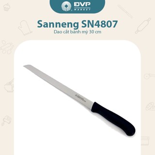 Dao cắt bánh mì 30cm cán nhựa đen SN4807 - Đại Vạn Phát
