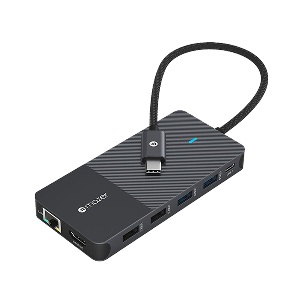 Bộ Chuyển Đổi Mazer USB-C Multimedia Pro Hub 12-in-1 - PD3.0 100W