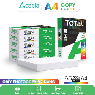 Giấy A4 TOTAL định lượng 65gsm
