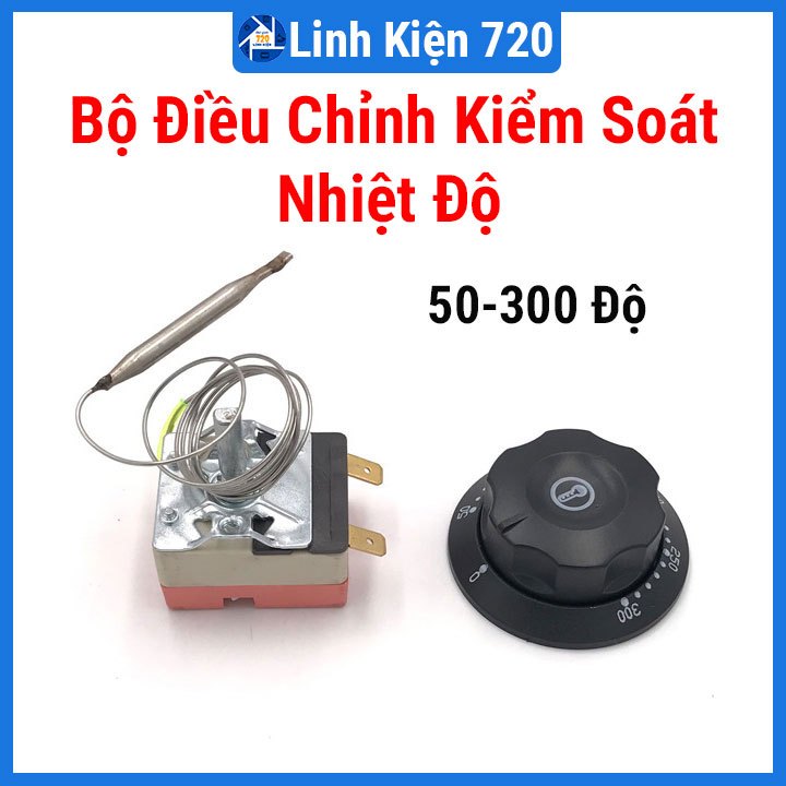 Bộ điều chỉnh kiểm soát nhiệt độ 250A-16A, điều chỉnh nhiệt đọ máy nước nóng điện, nồi hơi, lò nướng điện