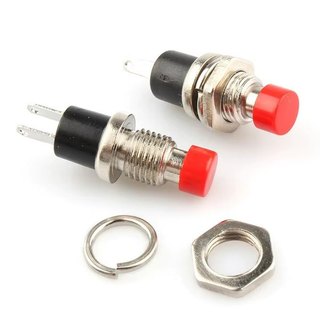 Nút nhấn reset, nút đề sắt nhỏ 6mm 2 chân cao cấp
