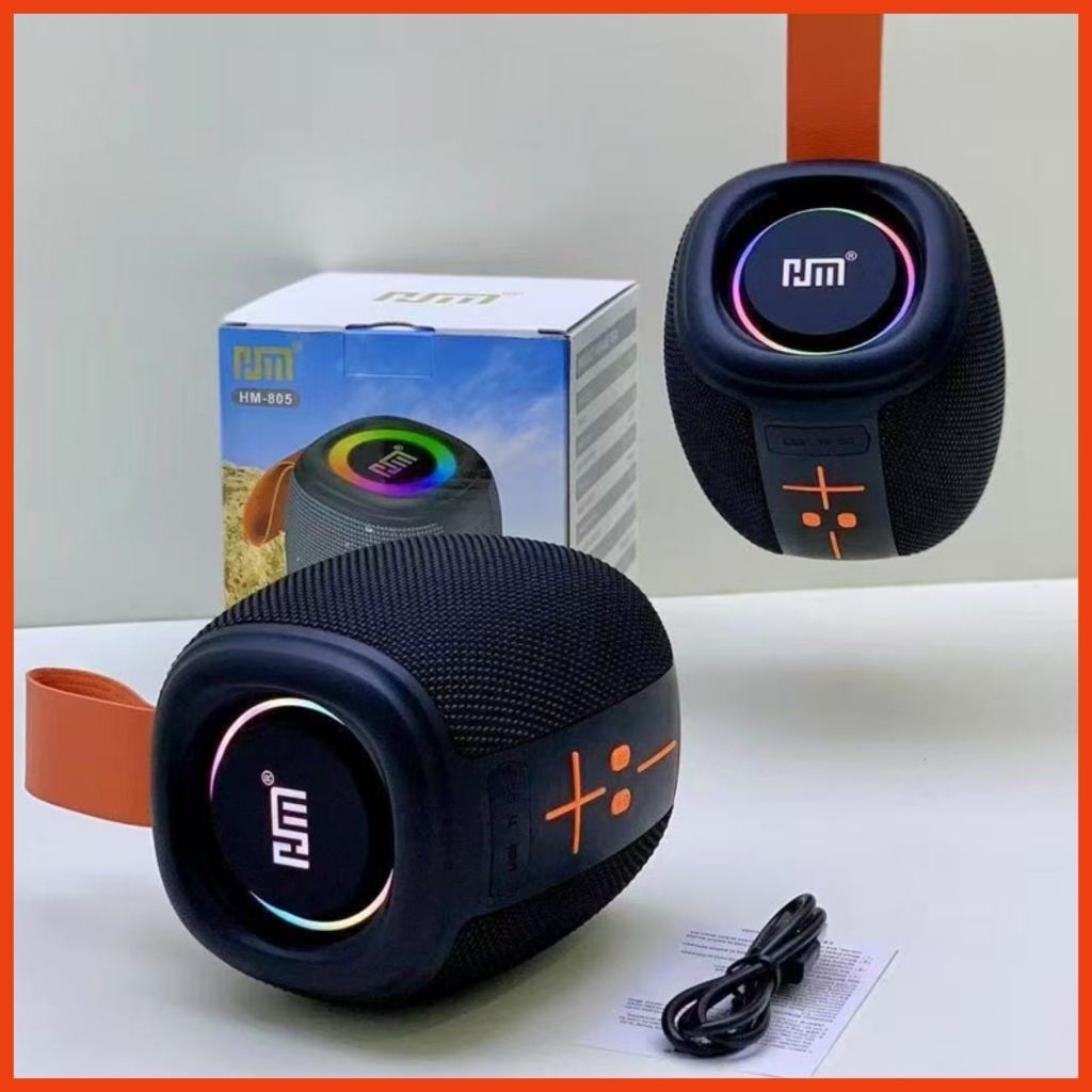 Loa Bluetooth Không Dây HM-805 Âm Hay Siêu Trầm Bass Căng Âm Chống nước