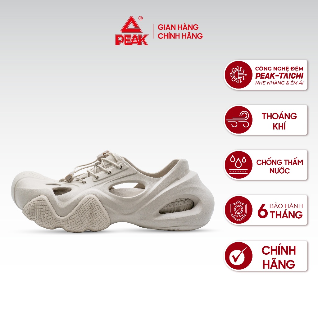 Dép sandals PEAK thoáng khí, mát mẻ, thoải mái, êm chân EXT52801L