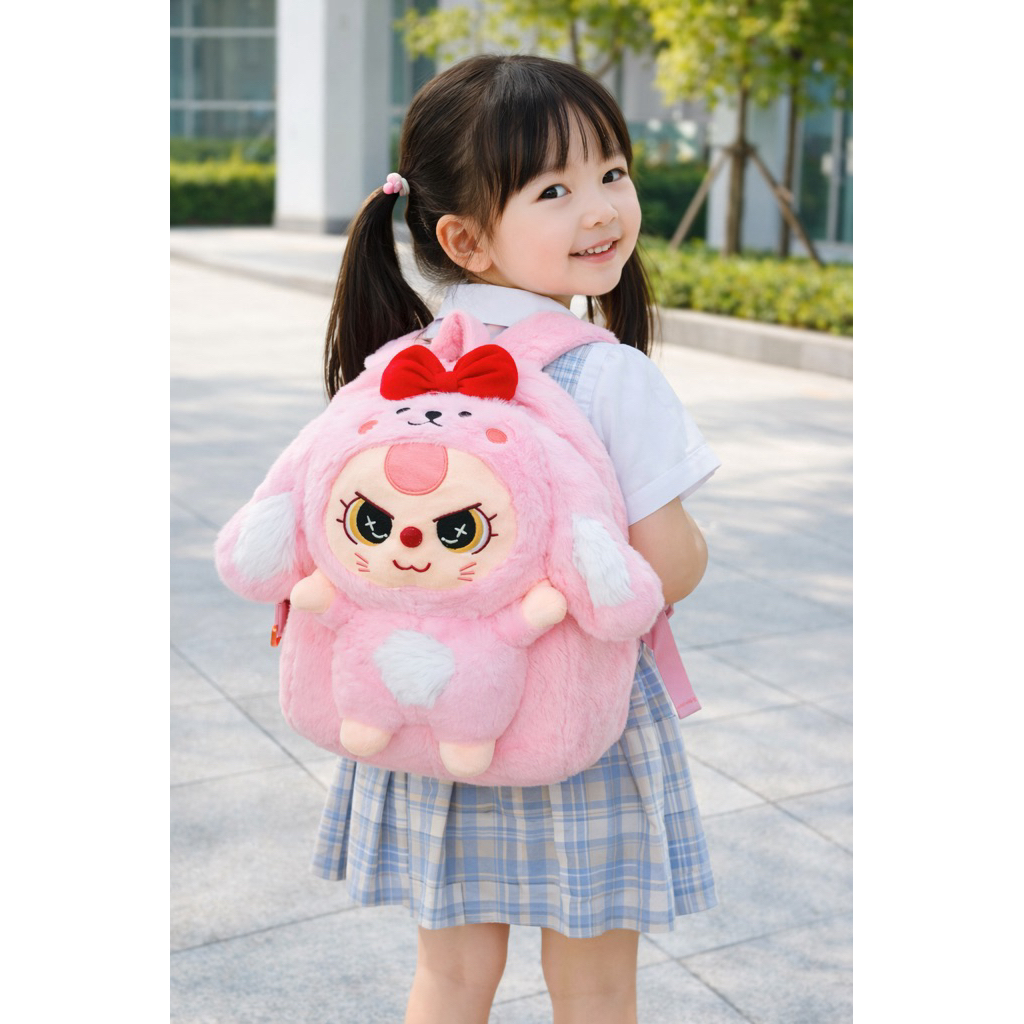 Balo babythree cho bé mầm và cấp 1 size 40cm