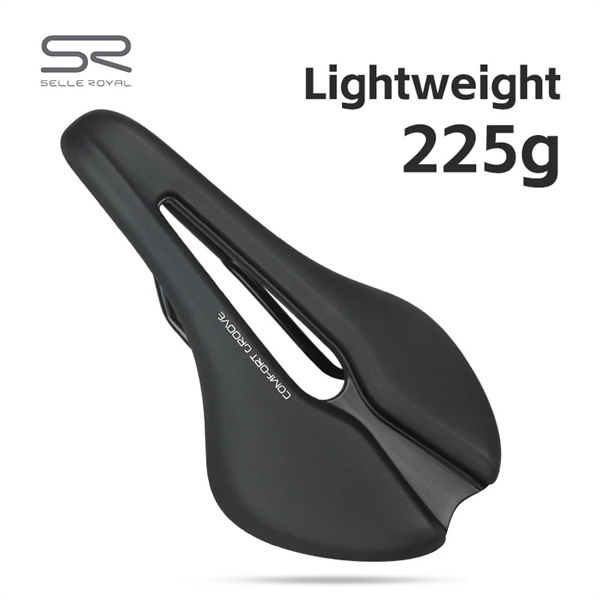 Yên xe Selle Royal Comfort croove rỗng giữa gọng thép