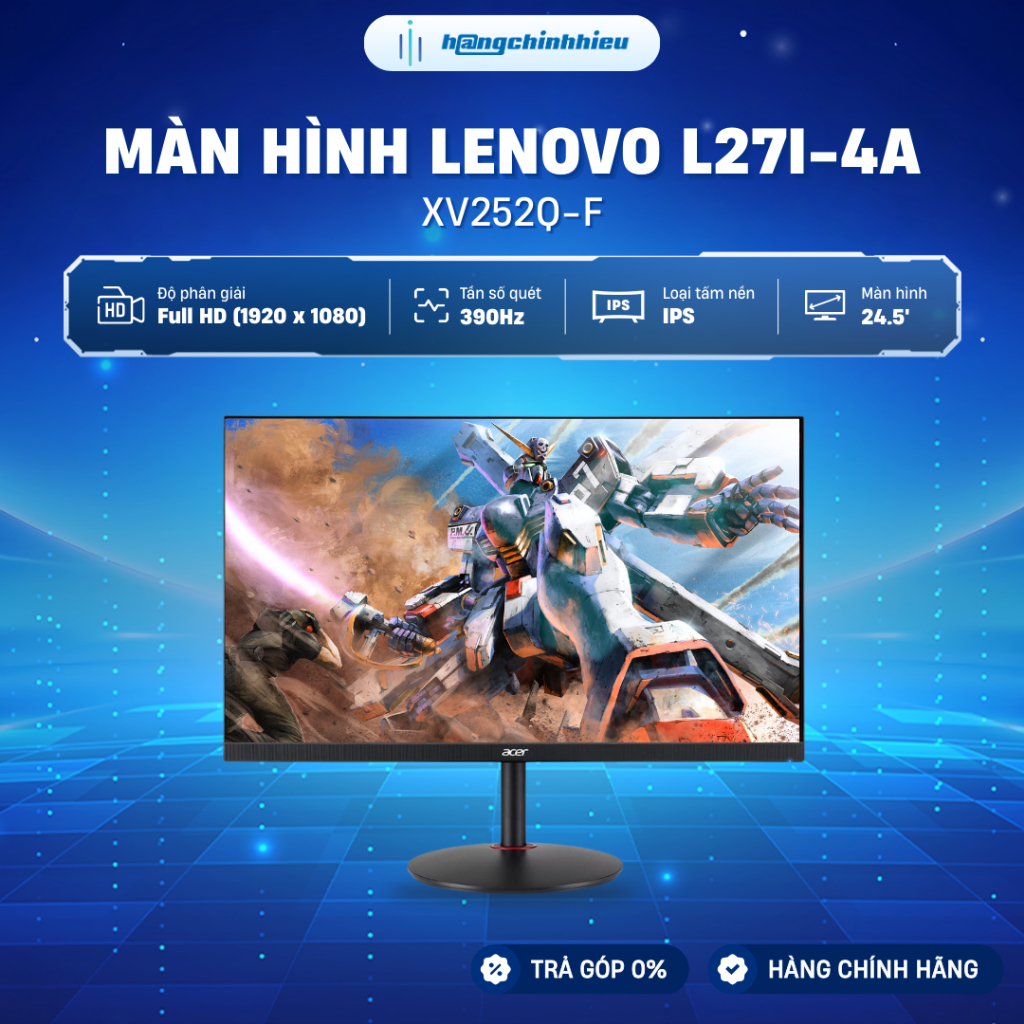 Màn hình Acer Nitro XV252Q-F 24.5 inch FHD IPS 390Hz phản hồi 1ms