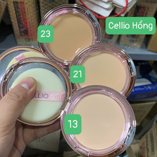 Phấn phủ Cellio Ex Collagen Twoway Cake SPF 30 (tặng kèm lõi) Hàn Quốc