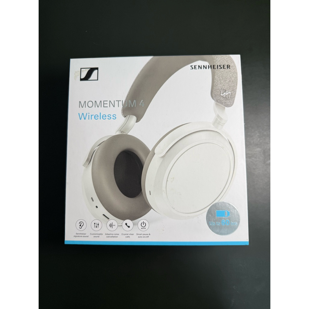 Tai nghe Sennheiser Momentum 4 wireless - white (used)