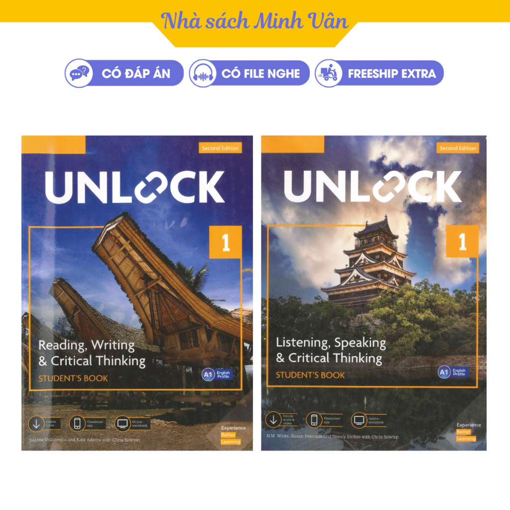 Unlock in màu có file nghe đáp án