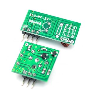 Module Thu Phát RF 433 (gồm 1 bộ thu và 1 bộ phát RF)
