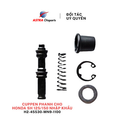 [Vỉ 4 bộ] Xi lanh phanh/ Cuppen phanh Astra Otoparts cho xe Honda SH nhập 125/150 mã H2-45530-MN9-1100