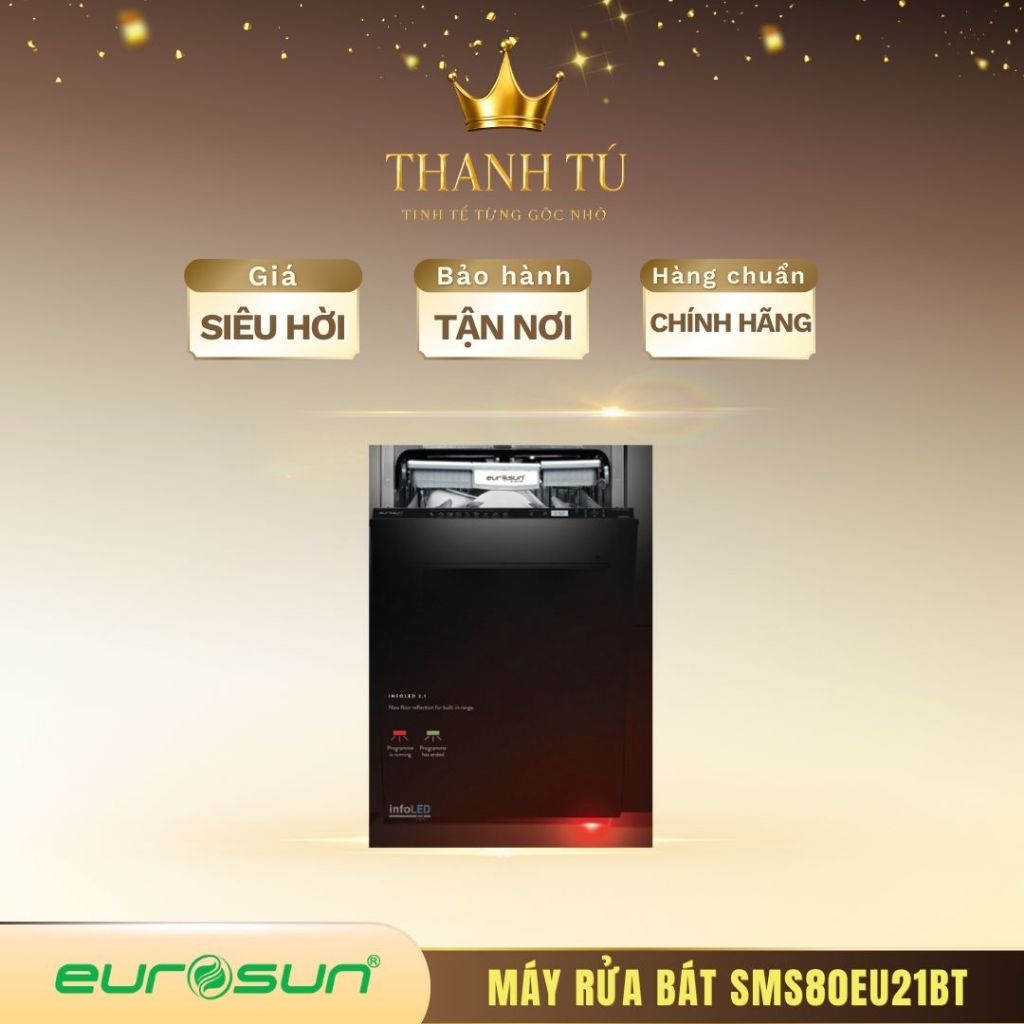 Máy rửa bát EUROSUN SMS80EU21BT
