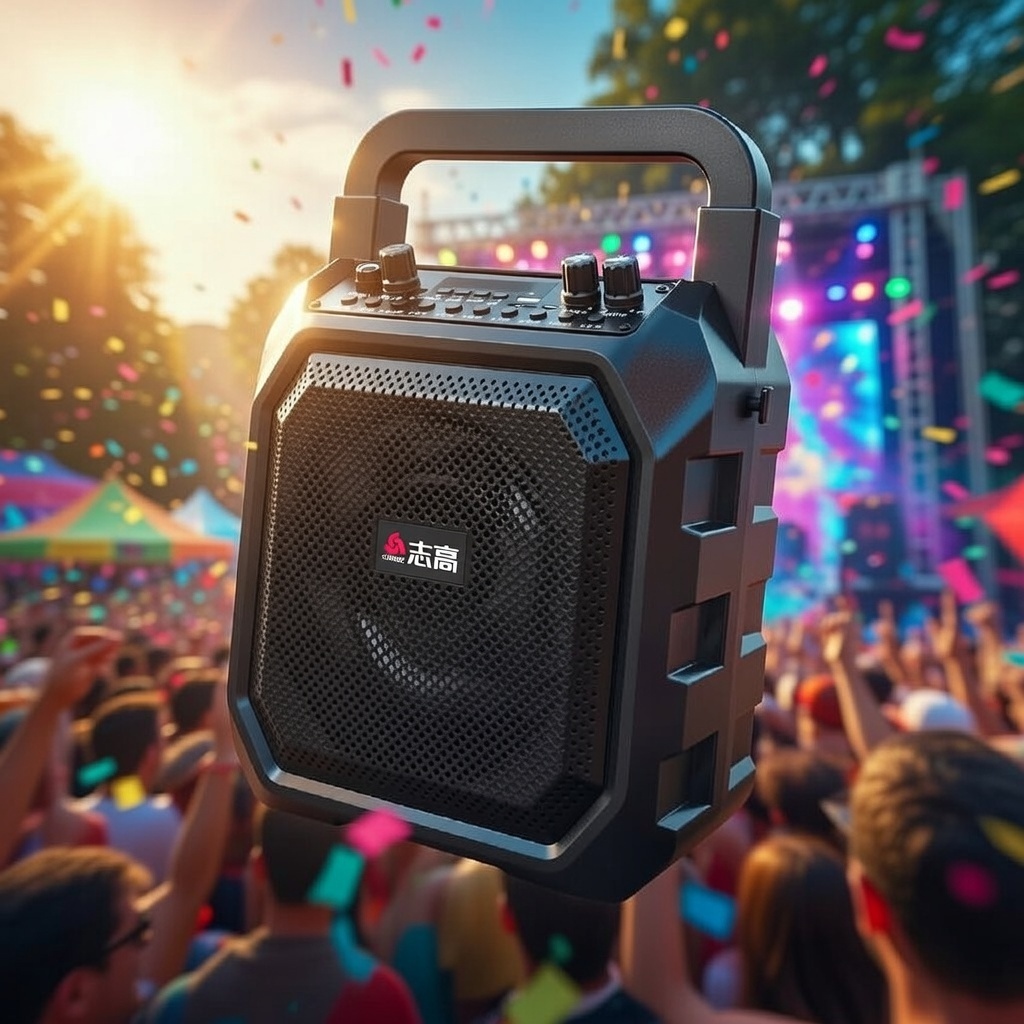 (Mẫu M63) Loa Bluetooth Chigo M63 - Loa Xách Tay Mini Công Suất Lớn - Bass Cực Căng - Hỗ Trợ USB/TF/