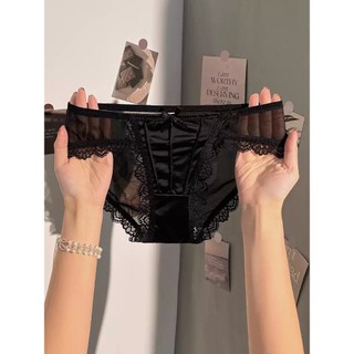 Sét 5 Quần Lót Nữ, Quần Lót Su Ren Lưới Sexy Phối Họa Nơ Gợi Cảm Quyến Rũ 1019
