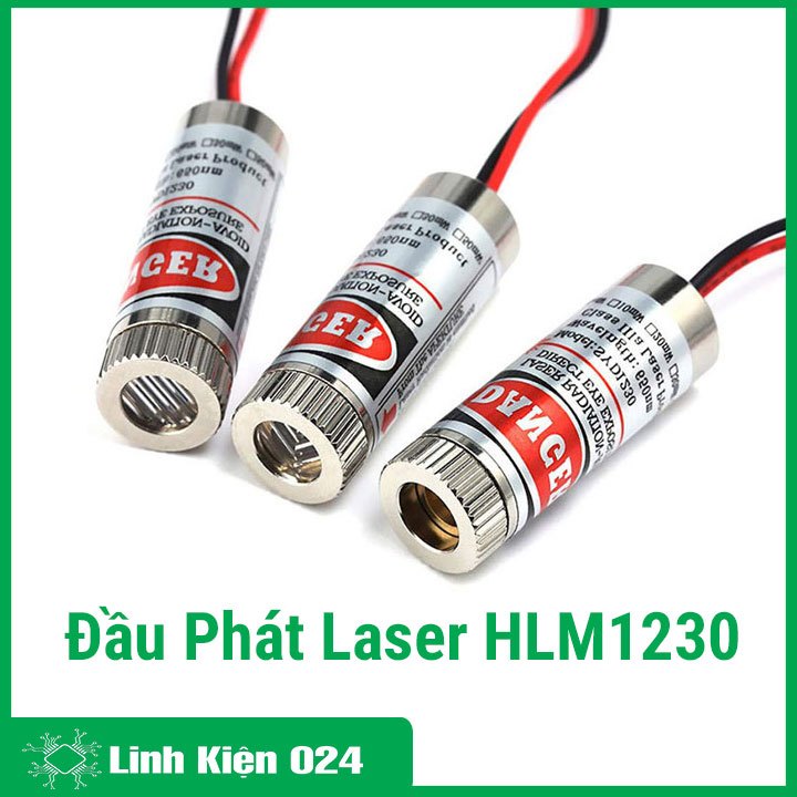 Đầu Phát Laser HLM1230 5mW 650nm