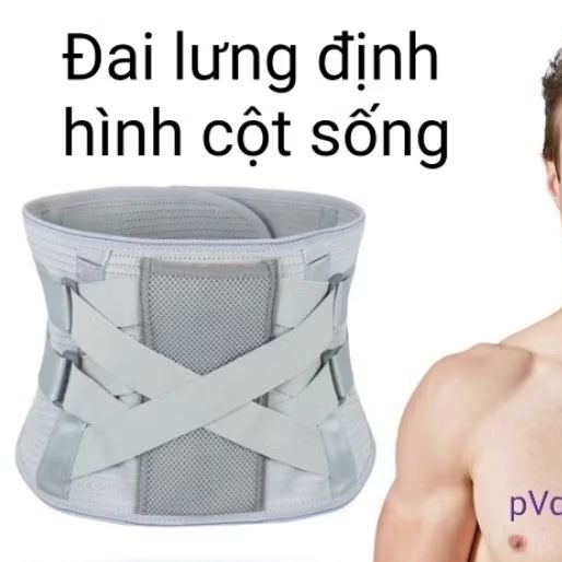 Đai Lưng Cột Sống Haruco Hỗ Trợ Điều Trị Thoái Hóa Cột Sống, Thoát Vị Đĩa Đệm, Đau Thần Kinh Tọa