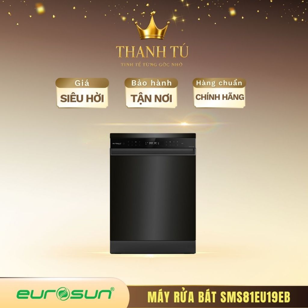 Máy rửa bát EUROSUN SMS81EU19EB