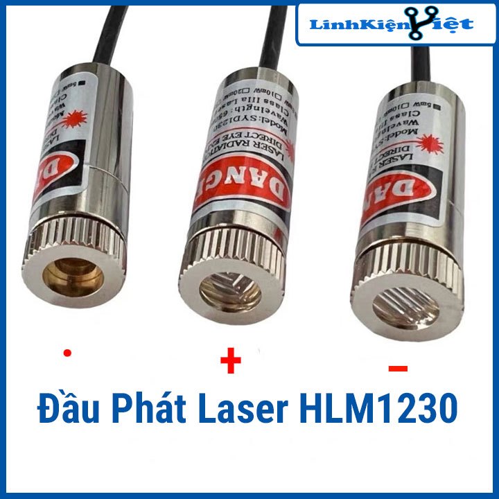 Đầu Phát Laser HLM1230 5mW 650nm