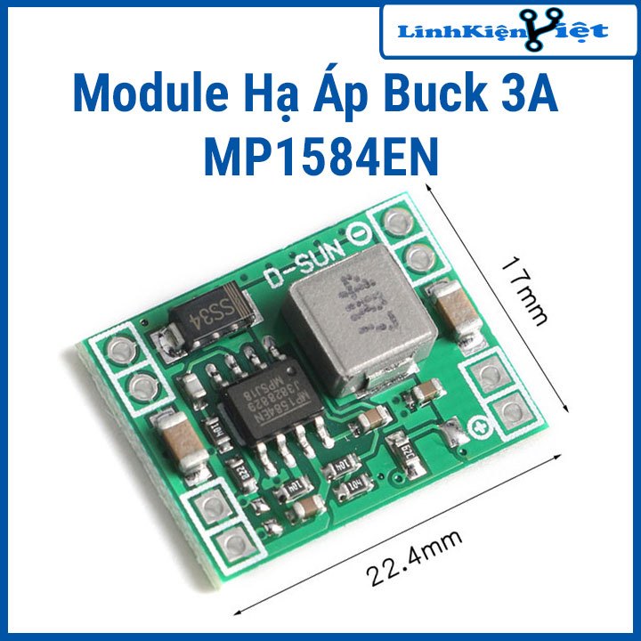 Module Hạ Áp Buck 3A MP1584EN Mini