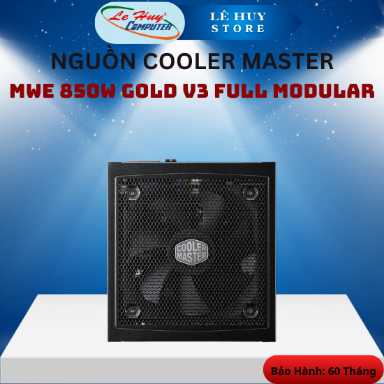 Nguồn Máy Tính Cooler Master Mwe 850W Gold V3 Full-Module - Hàng Chính Hãng