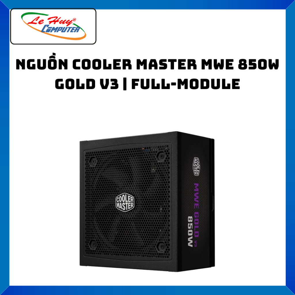Nguồn Cooler Master Mwe 850W Gold V3 Full-Module - Hàng Chính Hãng