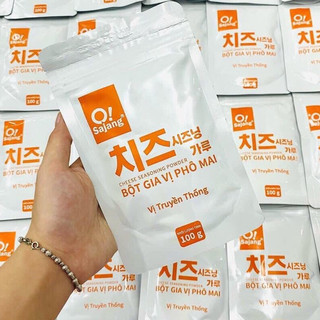 [ Siêu Ngon] Bột phô mai lắc Sajang Hàn Quốc 100g